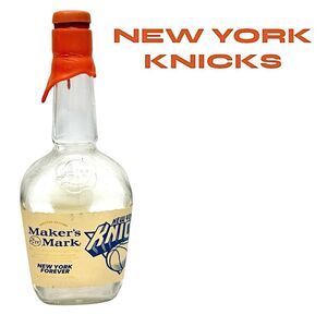 Empty Maker’s Mark Mark New York Knicks limited Edition